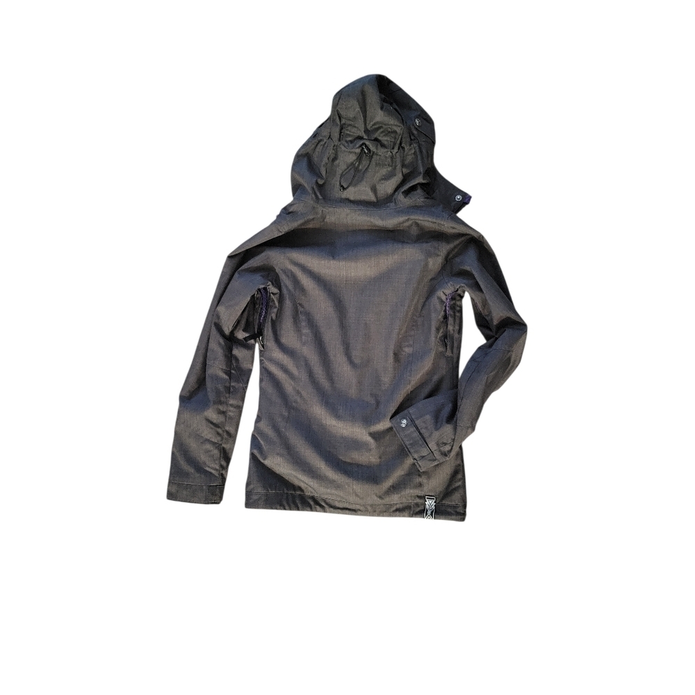 Burton Dryride Gray Jacket with Hood - Picture 4 of 10
